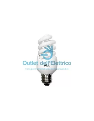 Lampe à économie d'énergie Wiva 11070225 ST2 6400K 12W E27